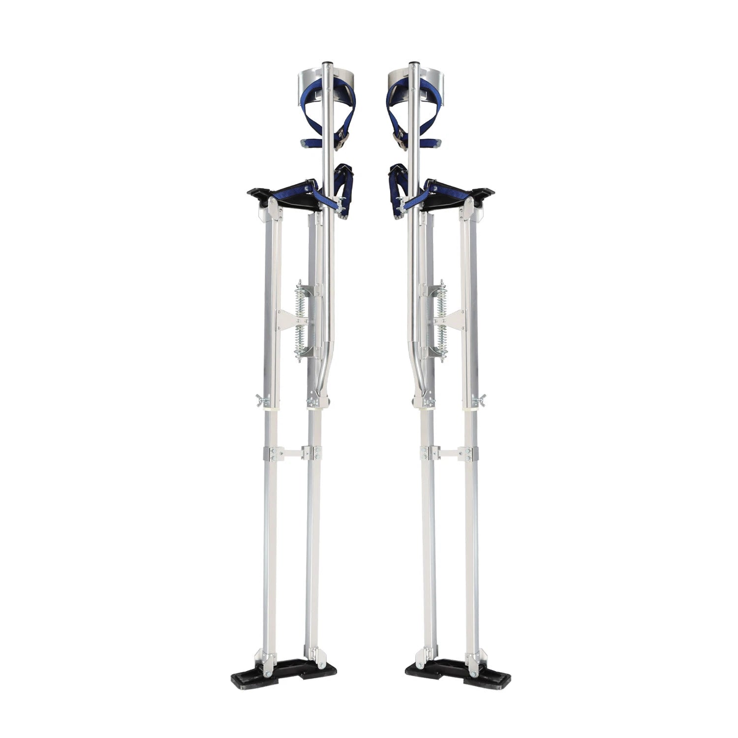Adjustable Aluminum Drywall Stilts for Taping Painting (48-64 Inch)