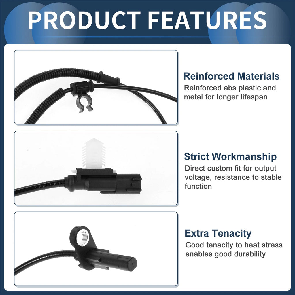 ABS Wheel Speed Sensor No.BL3Z2C190D for Ford F-150 (2011–2014) Rear Left