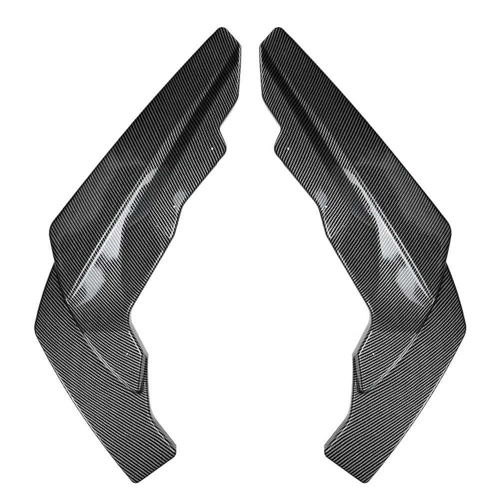 Carbon Black Rear Bumper Side Spoiler Lip for BMW 2 Series M2 (2023-2024)