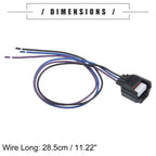 Set of 1 Crankshaft Position Sensor Connector for Nissan Frontier 
