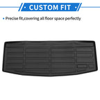 Cargo Liner Rear Trunk Mat for Volkswagen Tiguan (2018–2024) Long Stripe Pattern
