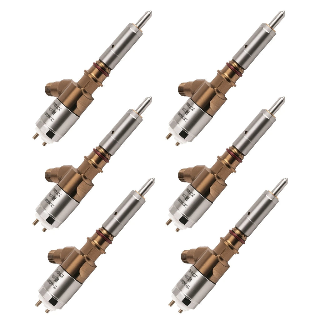 6X Fuel Injectors for CAT 320D Excavator C6.4 (2010–2015) 326-4756 32F61-00062