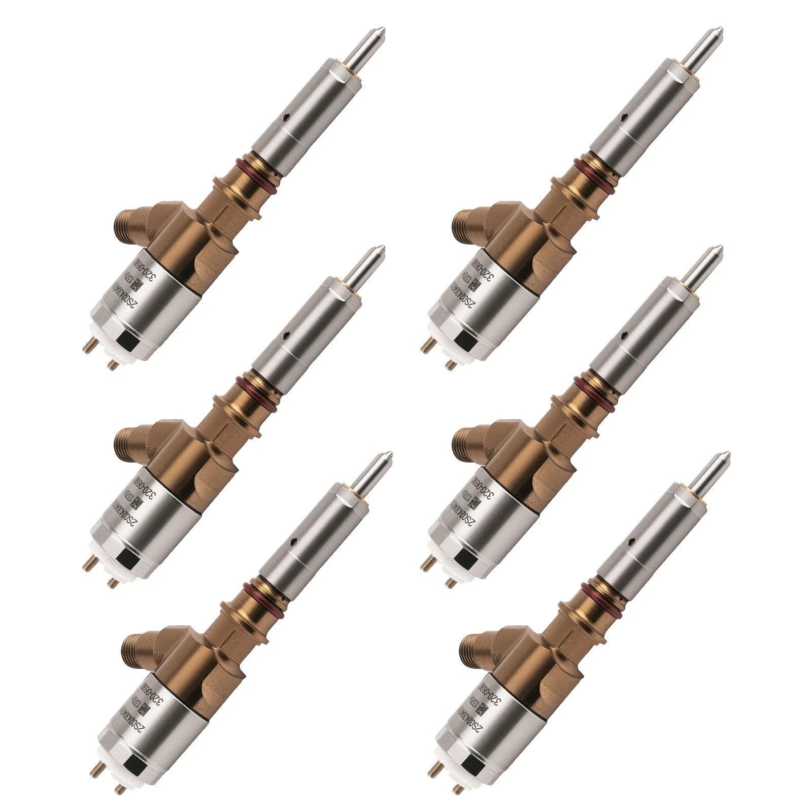 6X Fuel Injectors for CAT 320D Excavator C6.4 (2010–2015) 326-4756 32F61-00062