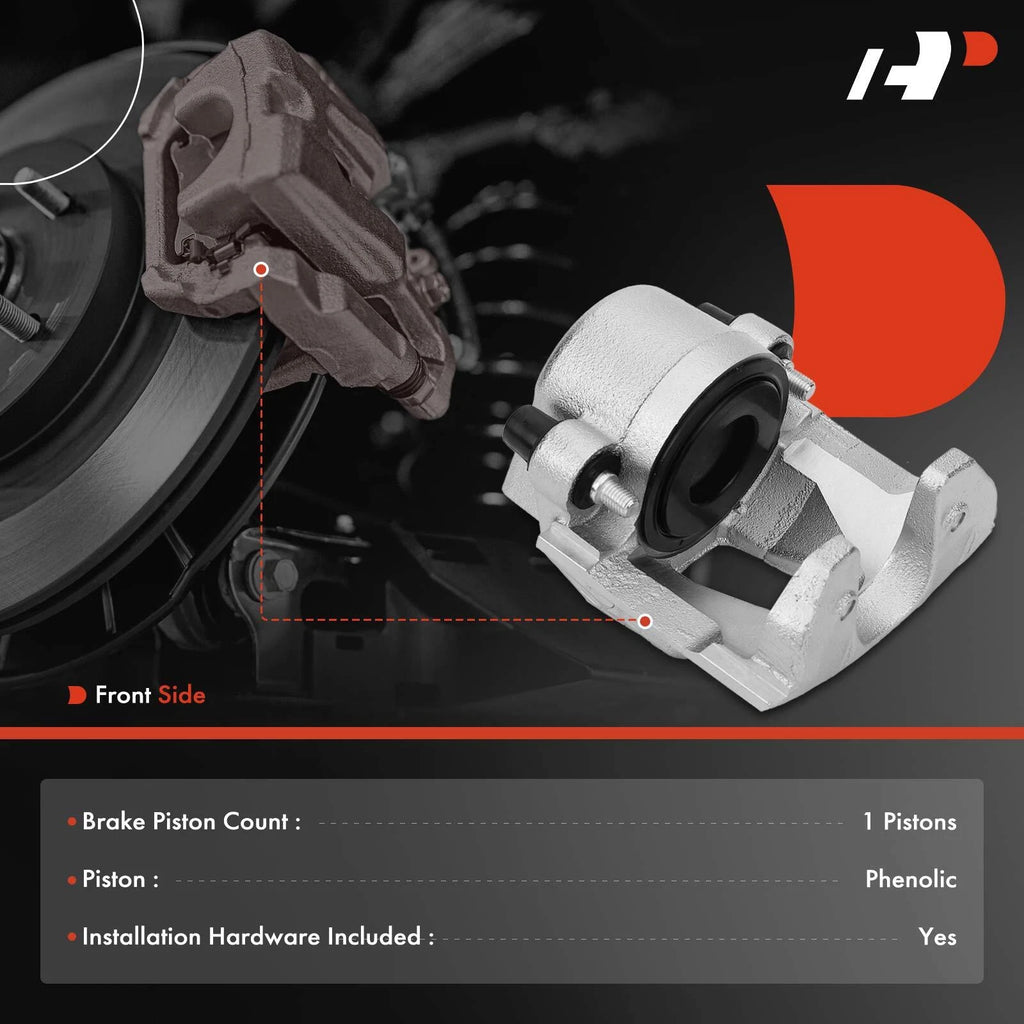 Pair Front Brake Calipers for Dodge Dakota (1991-1996)