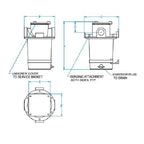 1 1/4 in. Groco Intake Strainer with Filter Basket for ARG-1210S (N/A)