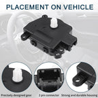 2pcs HVAC Heater Blend Door Control Actuator No.68031977AA for Chrysler 300 (2008)