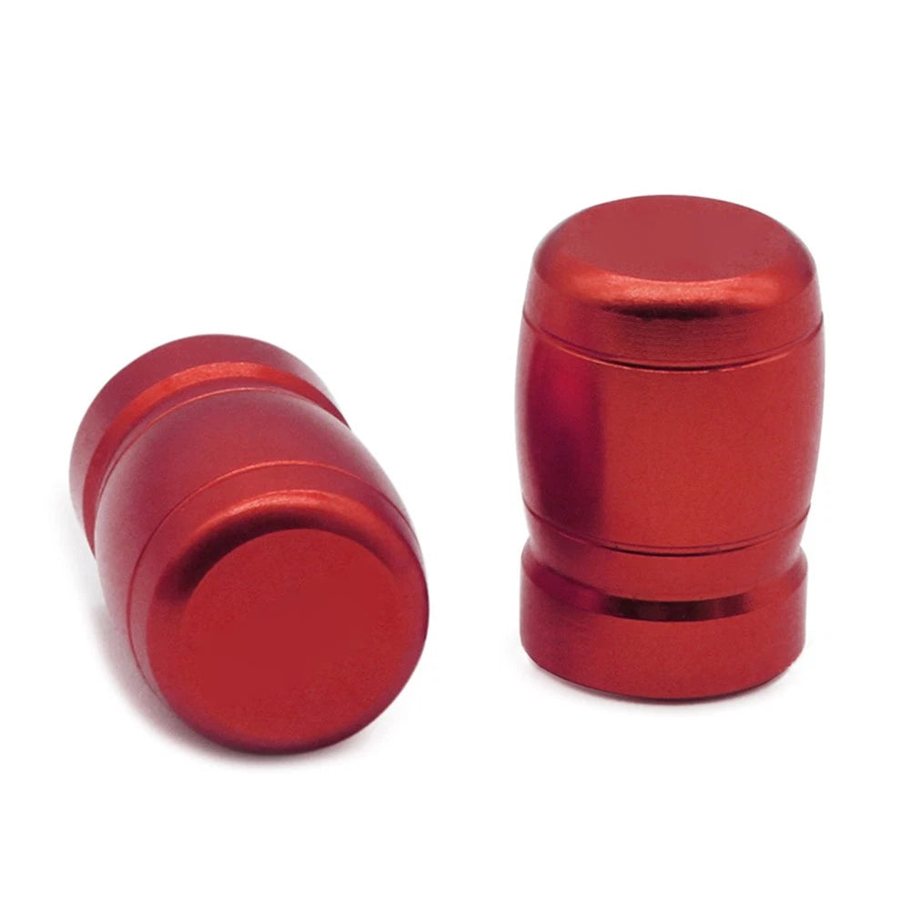 CNC Tire Valve Air Port Cover Cap for Honda PCX125 PCX150 (2010–2023) Red Pair