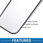 Left Lower Side Mirror Glass Replacement for VW Crafter, Mercedes 