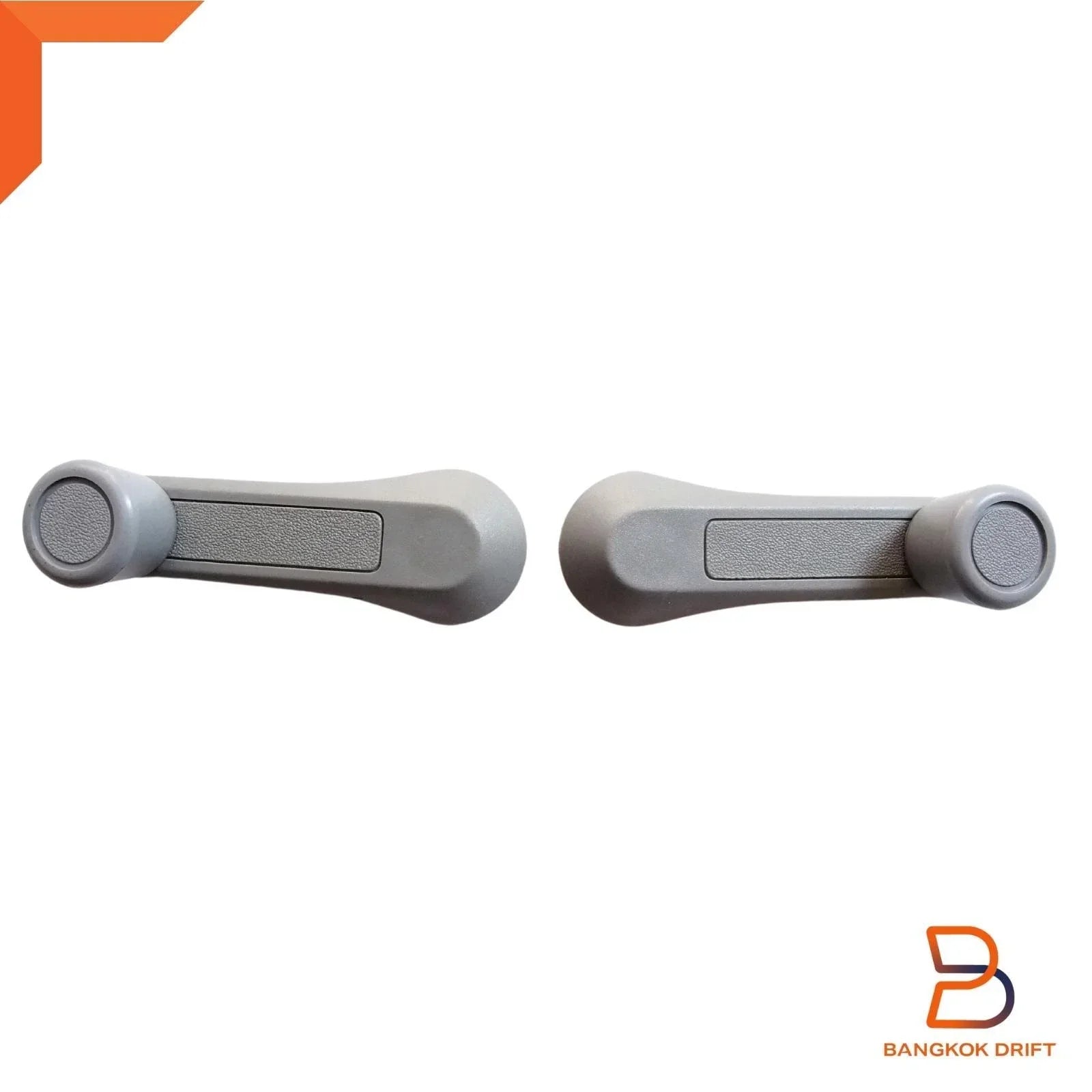 Grey Interior Window Winder Handle Pair for Isuzu TFR, Holden Rodeo (1997-2003)