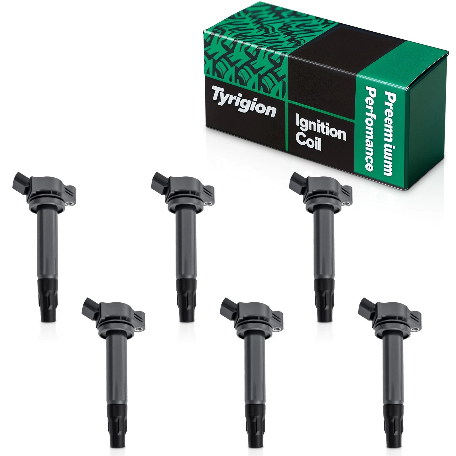 Set of 6 Ignition Coils for Lexus ES RX, Toyota Camry Sienna Solara (1997–2021) 9091902246 UF430