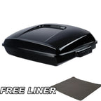 Razor Trunk for Harley Davidson Touring Street Road Glide (2014–Present) Black