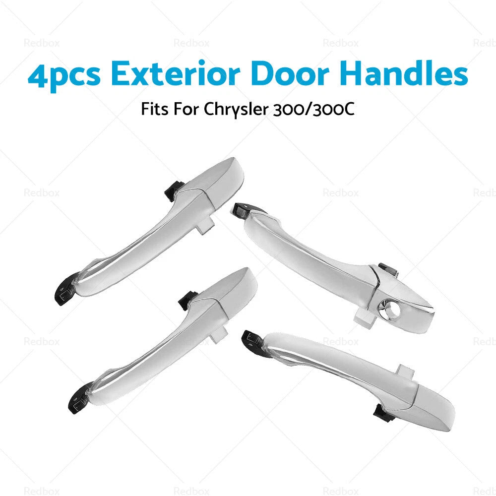 Exterior Door Handles for Chrysler 300 300C (2005–2010) Dodge Avenger (2007–2014)