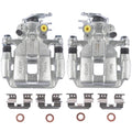 Set of 2 Rear Brake Calipers + Bracket for Honda Accord (2008–2012)