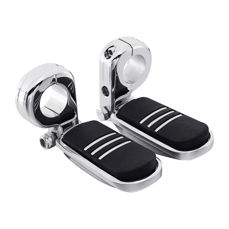 Chrome Highway Engine Crash Bar & Footpegs for Harley Touring Glide (2009–Present)