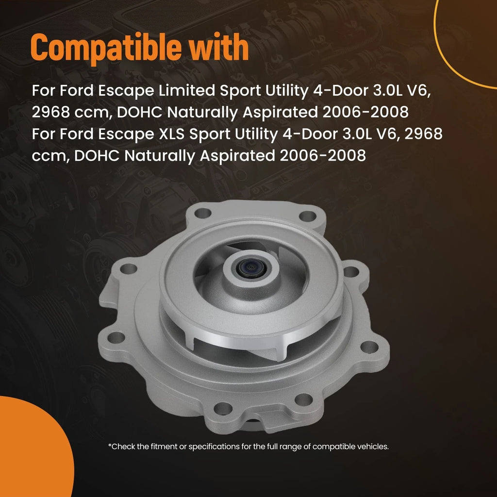Water Pump for Ford Escape, Mercury Milan (2006–2008)