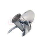 Stainless Steel Propeller 9 1/4x10 RH 10 Spline for Suzuki Outboard (8-20HP)