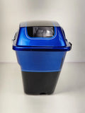 Right Saddlebag Lid & Hardware for Harley Touring (2007) - Blue/Black