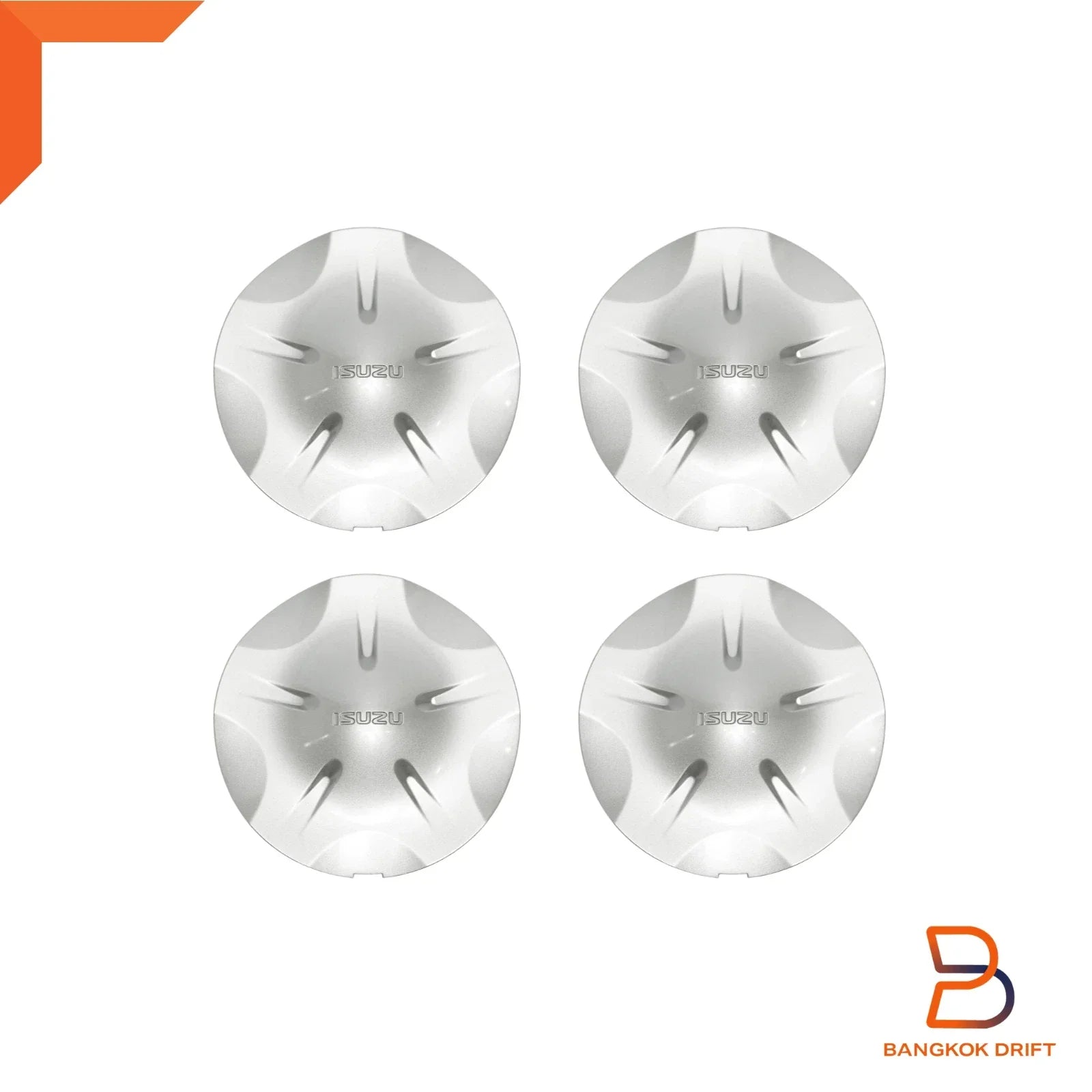 4PC Silver Wheel Cap Covers for Isuzu D-Max Ute 12-19