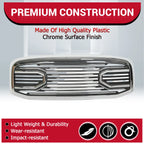Chrome Grille Shell for Dodge RAM 2500 3500 1500 (2006-2009)