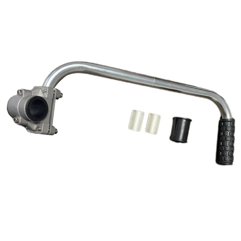 Ergonomic Lawn String Trimmer Handle Extension for Maneuverable Trimming