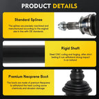 Rear Right CV Axle Shaft Assembly for Cadillac CTS (2014–2019)
