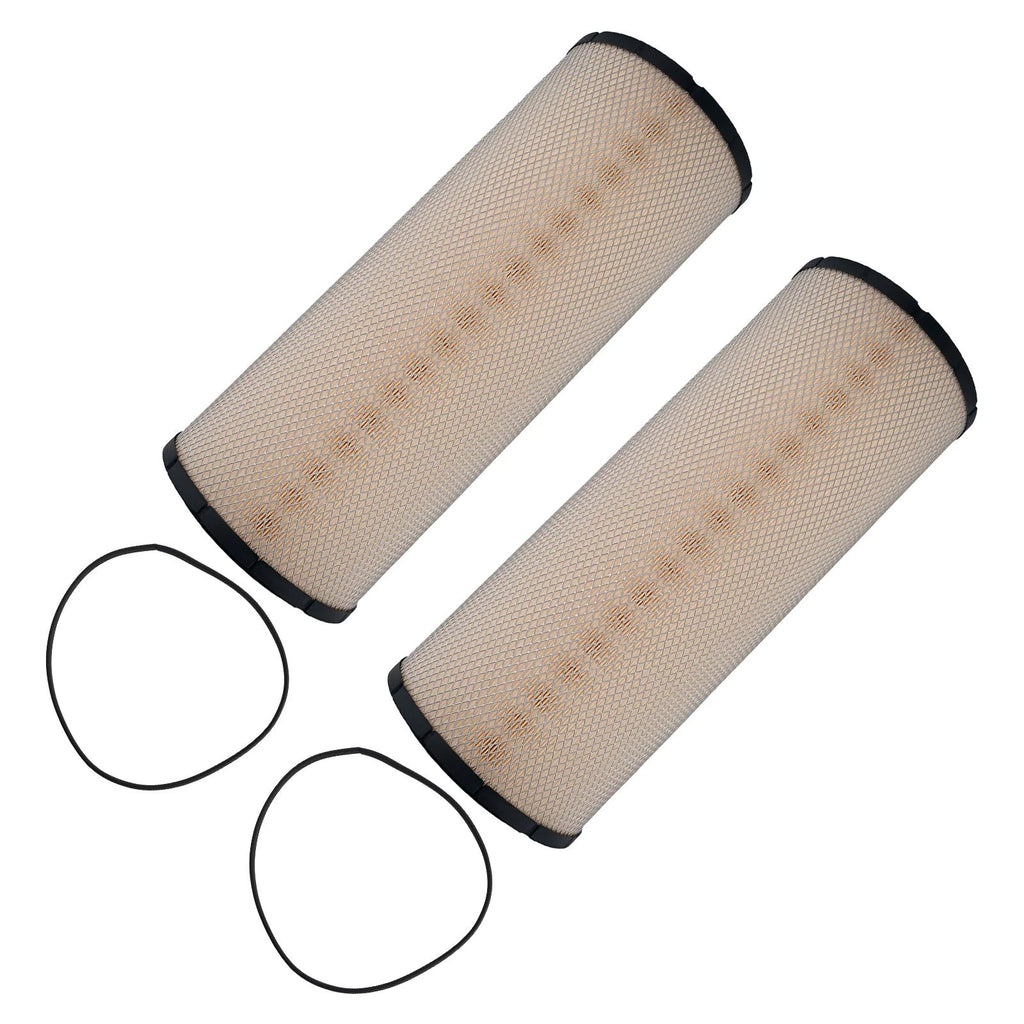 2x Air Filters for Freightliner Argosy FL80 Detroit Series 60 (1983–2007)