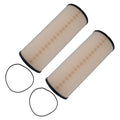 2x Air Filters for Freightliner Argosy FL80 Detroit Series 60 (1983–2007)