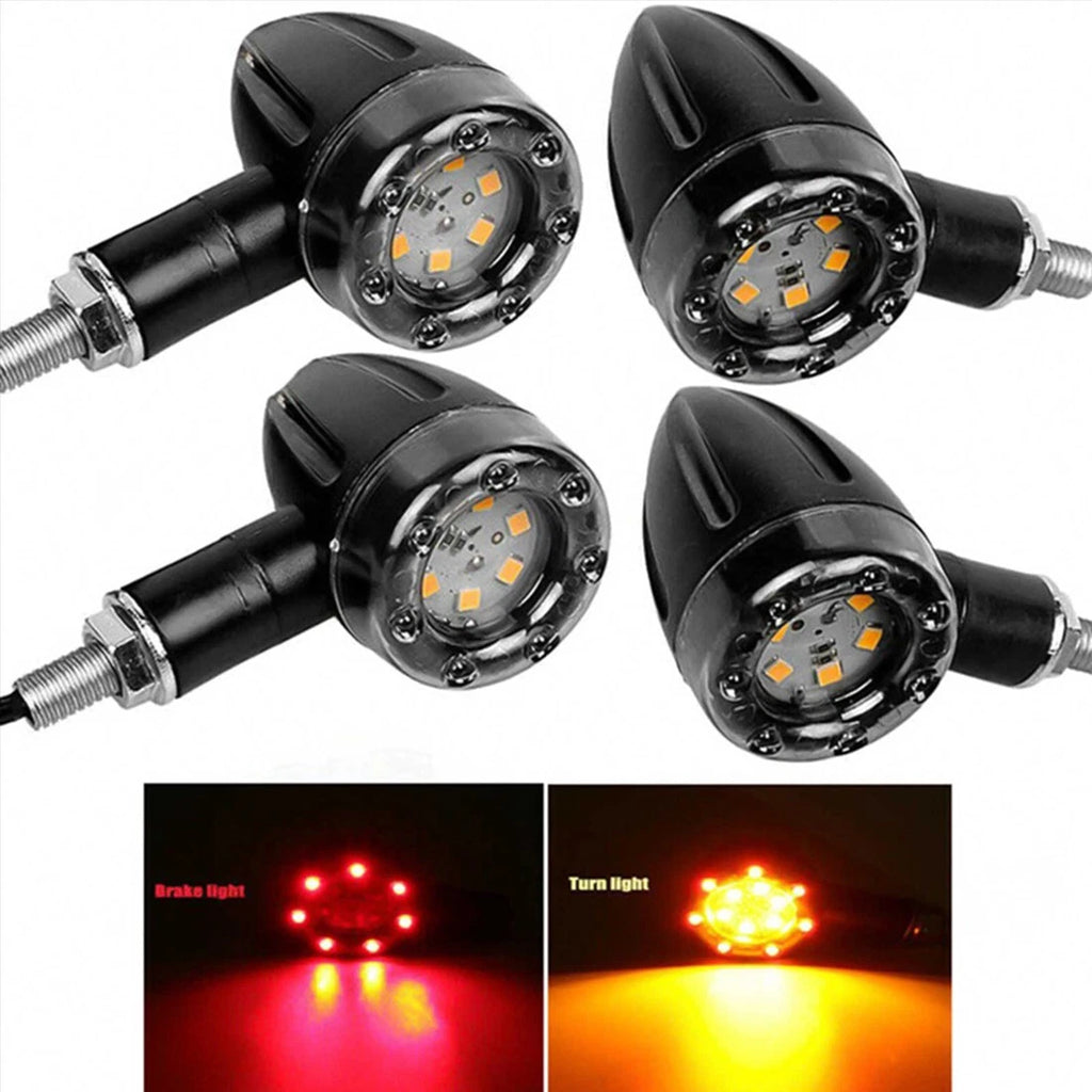 4X LED Turn Signals for Harley Sportster XL 1200 883 (2004–2023)