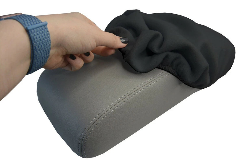 Fleece Console Lid Armrest Cover for Lexus SC300 (1992–2000) Black