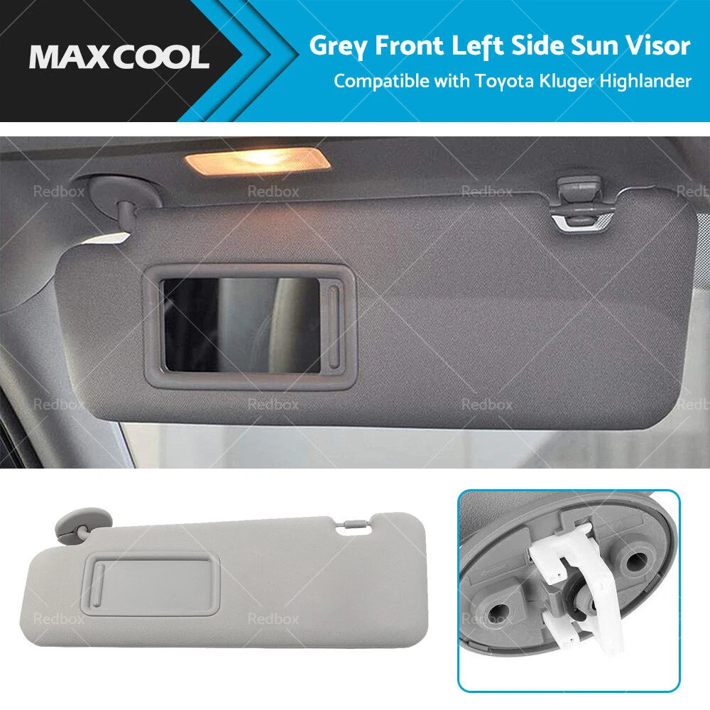 Front Left Side Sun Visor for Toyota Kluger (2008–2013)