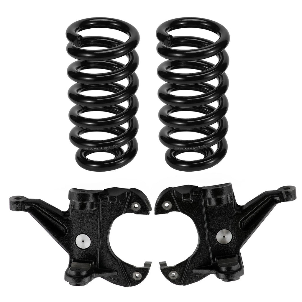 5.5" Front Drop Spindles for Chevy Silverado GMC Sierra 2WD (1973–1987)