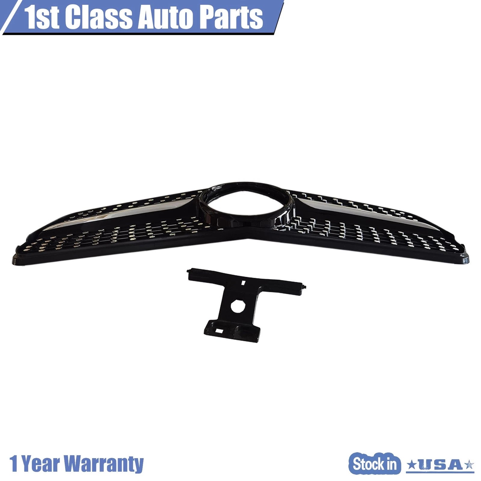 Chrome Grille for Mercedes C-Class W204 (2008-2014)