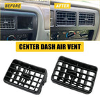 2X Front Air Vent Center Dash AC Grille Trim for Toyota Tacoma (1996–2002)