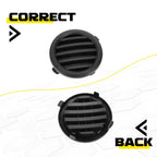 Set of 2 Fog Light Hole Covers for Subaru Forester (2009–2013)