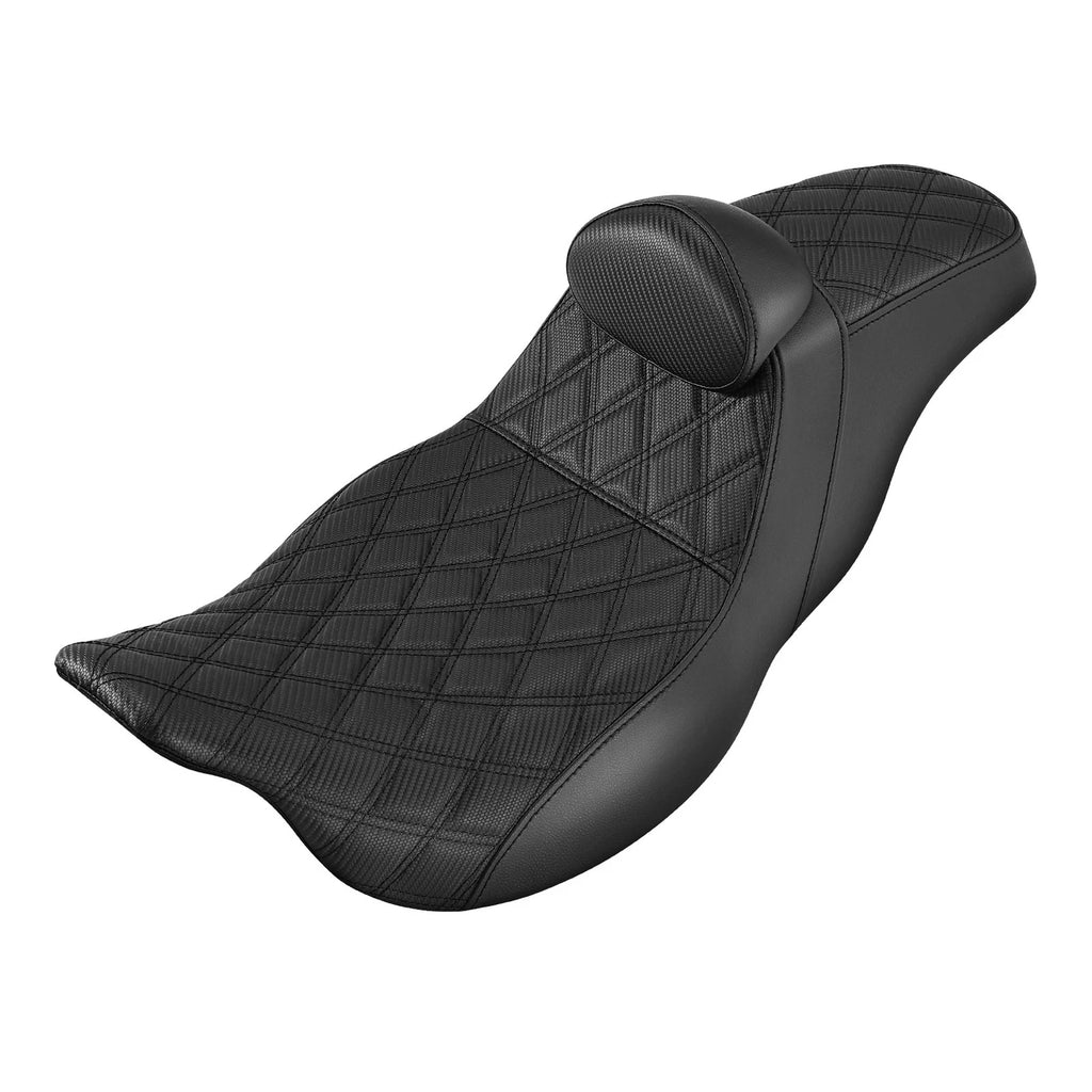 Rider Driver & Passenger Seat for Harley Touring Road Street Glide (2008–2023)