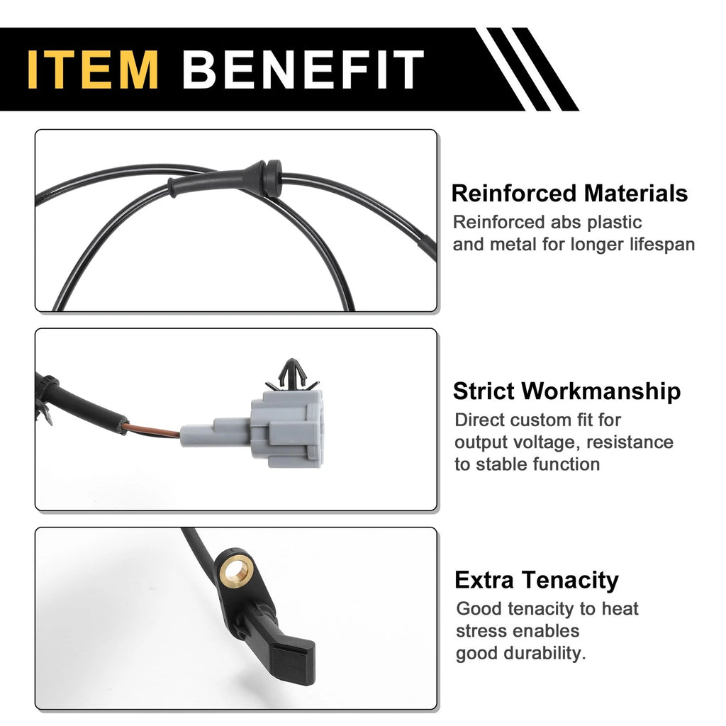 ABS Wheel Speed Sensor No. 479107Z700/479107Z760 for Nissan Frontier (1999–2004)