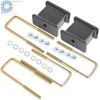 4" Rear Lift Blocks Kit with Ubolts for GMC Sierra 1500 (1999-2007)