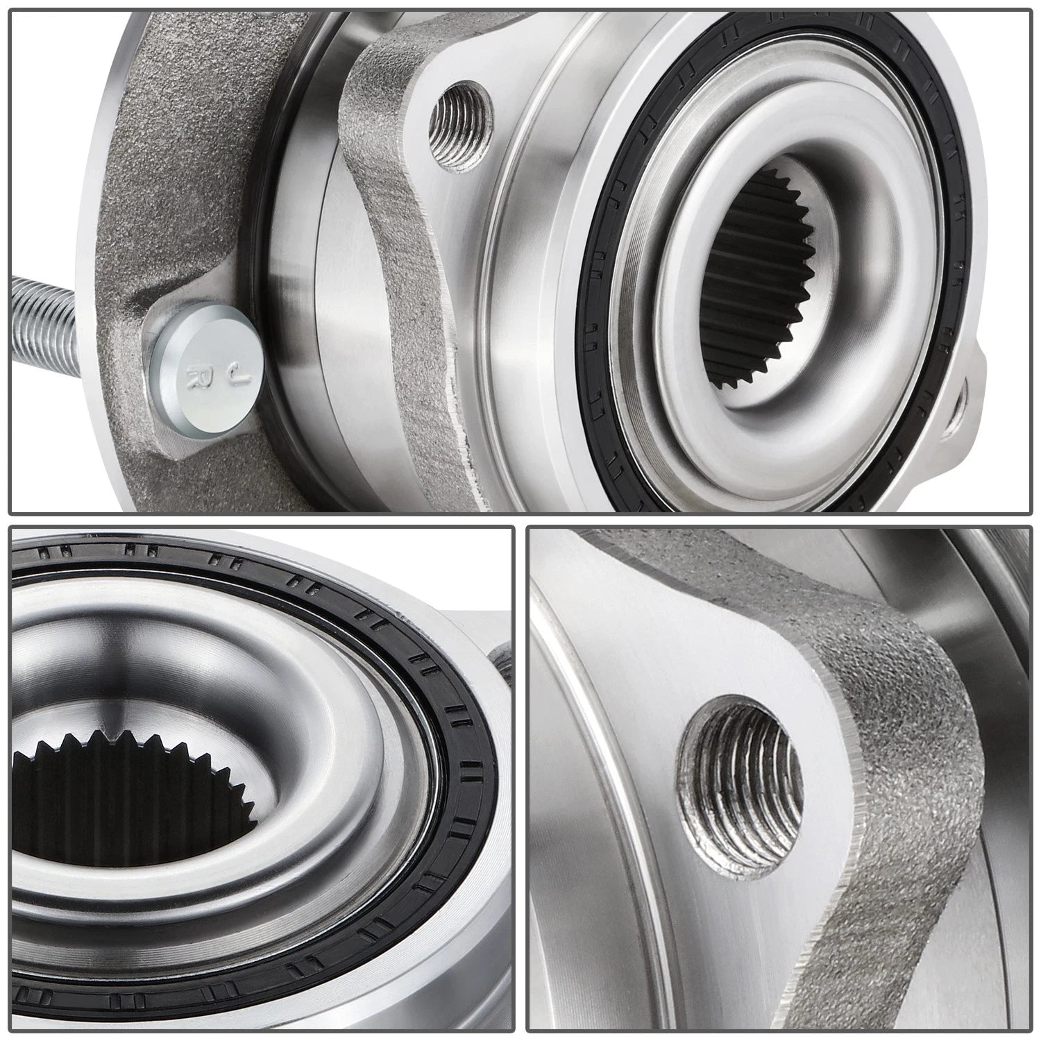 Front Left/Right Wheel Bearing & Hub for Sonata, Optima, Sportage, Tucson (2015–2022)