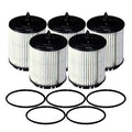 Set of 5 Wix 57082XP Engine Oil Filters for (Metal Free)