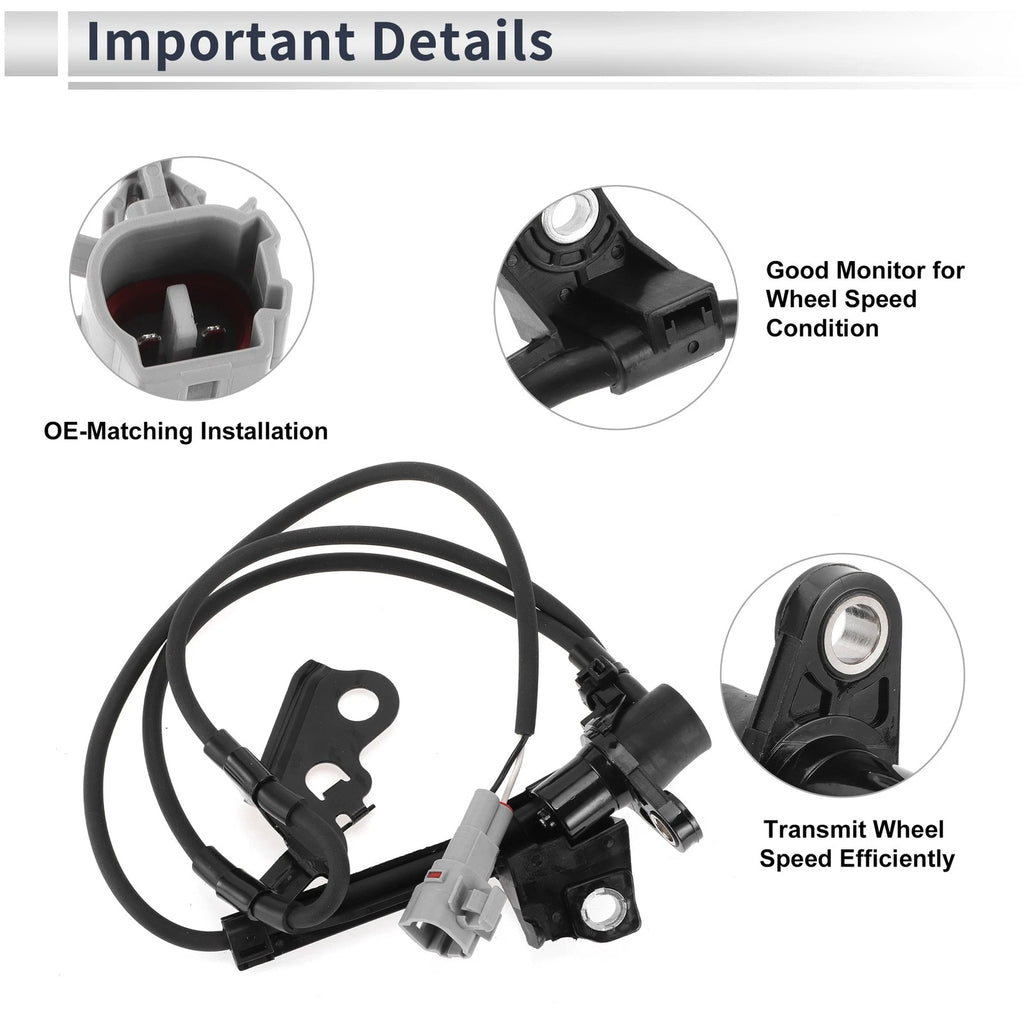 ABS Wheel Speed Sensor No. 89543-02050 for Toyota Corolla (2003–2008)