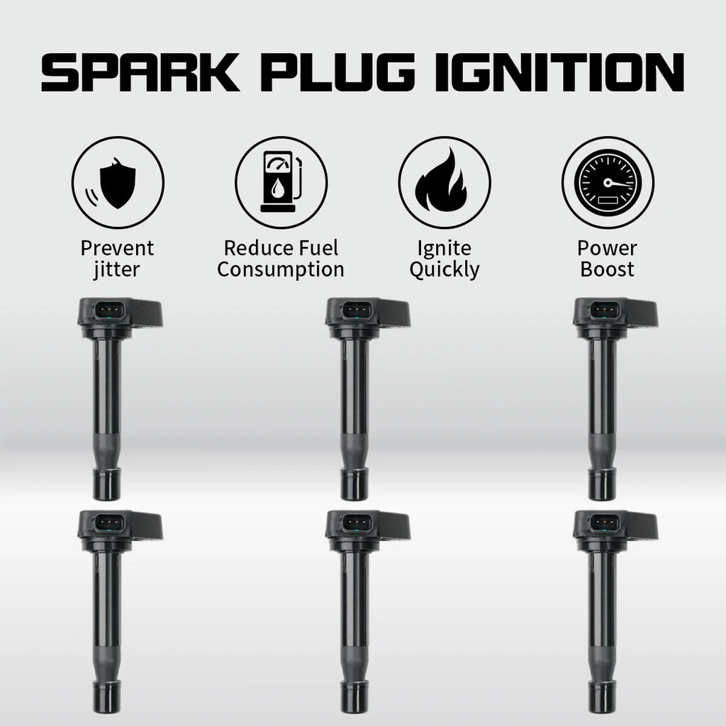 6X Ignition Coils for Honda Accord Odyssey (1999–2010) UF242