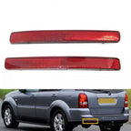 Car Rear Bumper Reflectors for Ssangyong Rexton, Kyron (2006-2017)