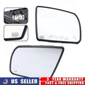 Pair Door Mirror Glass for Toyota Tundra (2014–2021) Heated, Blind Spot Detection