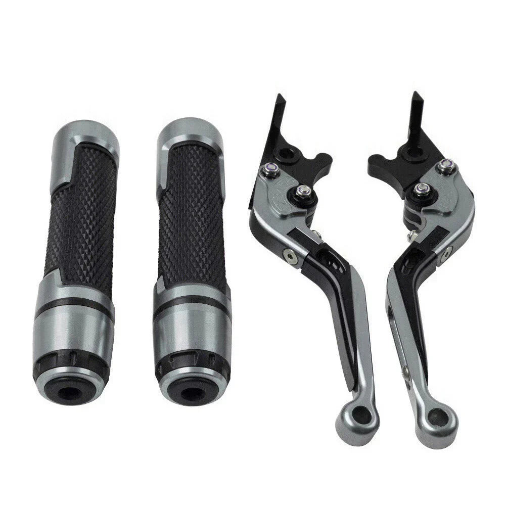 Titanium Extendable Brake Clutch Levers Grip Set for Yamaha YZF R3 R25 (2015-2023)