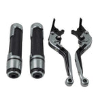 Titanium Extendable Brake Clutch Levers Grip Set for Yamaha YZF R3 R25 (2015-2023)