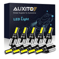 Set of 20 T10 194 168 LED License Plate Wedge Light Bulbs 6000K White