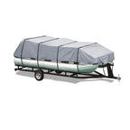 Pontoon Boat Storage Cover for Trailerable Use (14')