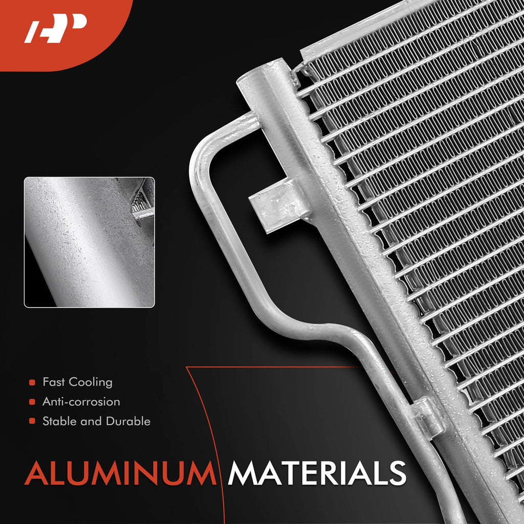 A/C Condenser with Bracket & Receiver Drier for Hyundai Tucson (2016-2018)