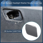 Front Right Washer Nozzle Cover Cap for Volkswagen Touareg (2007–2010) 1 Pcs Grey