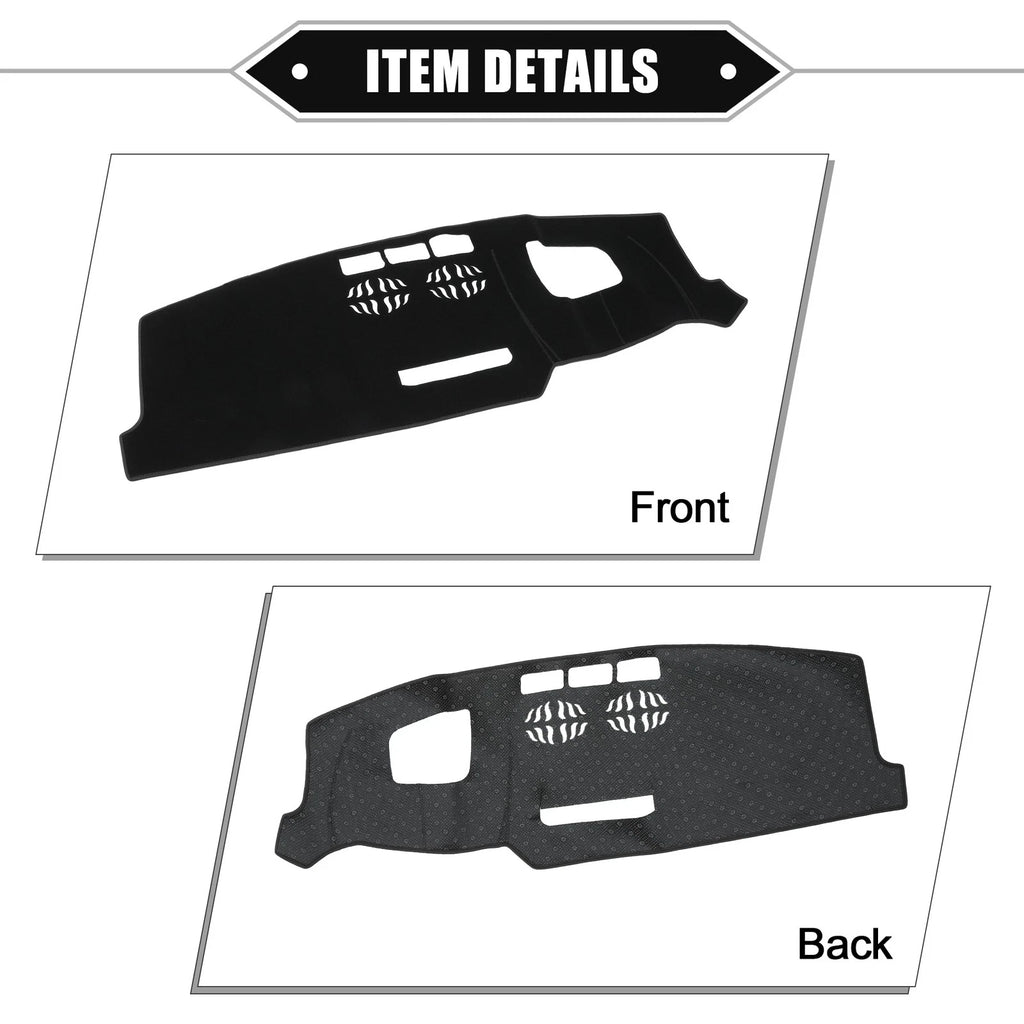 Dashboard Cover Mat for Mazda CX-5 (2016–2023) Black